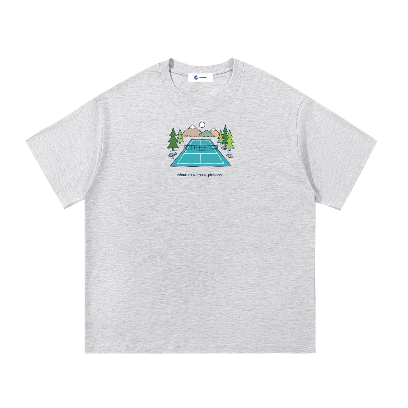 Mountain, Trees, Pickleball